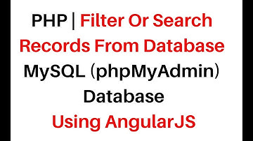 php search filter records from database using angularjs 1.5.11