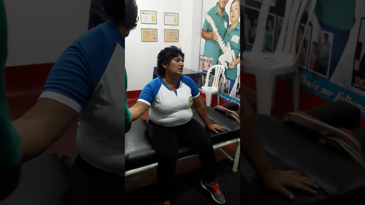  Paciente con muchos dolores cervicales, dorsales, producto de hernias lumbar
