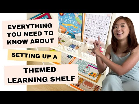 Why you absolutely need big trays in your Home Learning Space - Happy Tot  Shelf