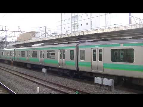 E231系 常磐線 我孫子駅到着 20170102