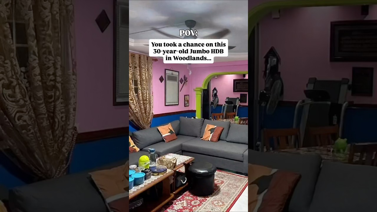 POV: Your wife thought this Jumbo HDB had NO potential… until now 