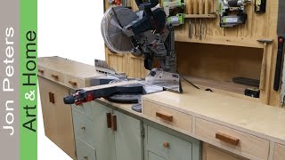 This is part two of the Miter Saw Station Build. In this video I focus mainly on the drawers. Although I would not suggest this drawer 