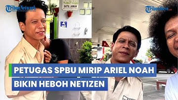 Heboh Petugas SPBU Mirip Dengan Artis Ariel NOAH