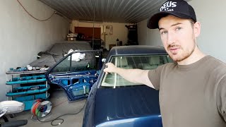Мерседес W124 КАК?! заменить стекло, уплотнитель задней двери, стеклоподъемники / Видео