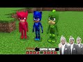 I found Real Pj Masks in Minecraft - Coffin Meme