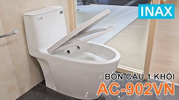 INAX AC-902VN - Trên tay Bồn cầu 1 khối  - VUA THIẾT BỊ .COM