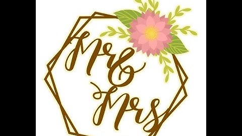 WEDDING CAKE TOPPER DESIGN I HEXAGON WEDDING CAKE TOPPER I SILHOUETTE STUDIO I CAMEO 4 I TUTORIAL