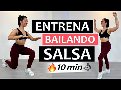 10 minutos de baile con ejercicio | Quema grasa bailando 🔥✅