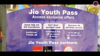 jio youth pass & exclusive offers for students | jio 5G unlimited true data welcome offer in hindi screenshot 4