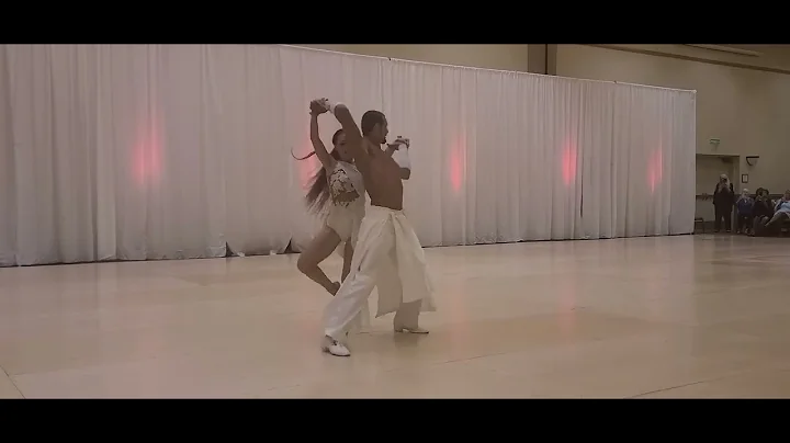 Alyenendrov & Marie Tsorokean.  Routine at Swingin...
