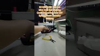#unboxing #shopee #fyp XCORE-USB Electric Mini Drill Set Making Craft Engraving Tool Jewelry Making