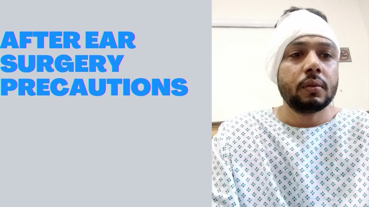 after ear surgery recoveryhow to sleep after ear surgery Authentic