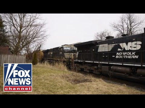 Where was the railroad company behind chemical spill at Ohio town hall?