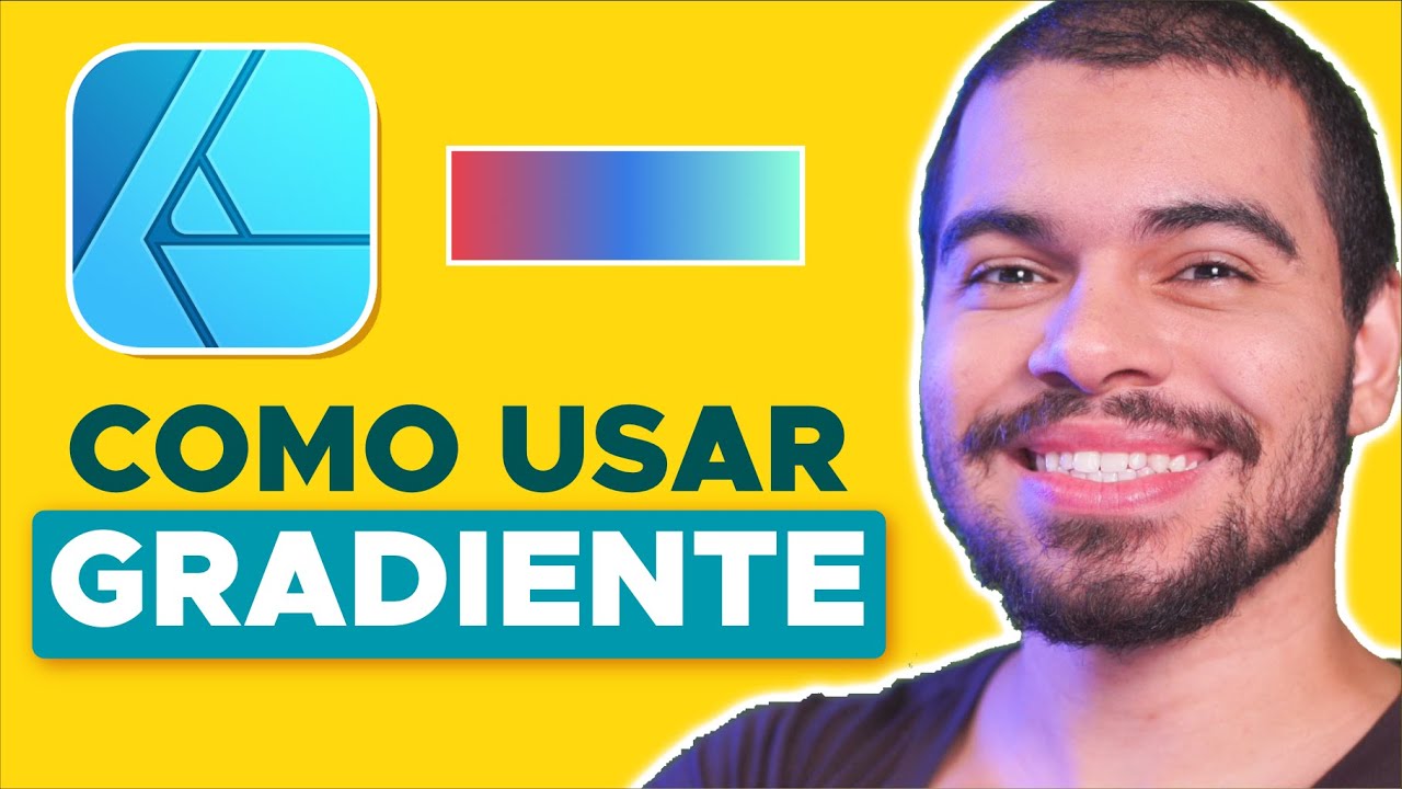 COMO USAR GRADIENTE NO AFFINITY DESIGNER | JHON SILVA