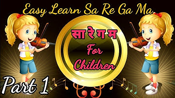 Easy Learn Sa Re Ga Ma  🎸 Lesson 1 🎸  Swarmala 🎸