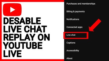 How To Disable Live Chat replay on YouTube Live