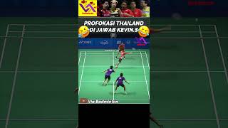 Thailand Profokasi Kevin Sanjaya Berujung malu #badminton #bwf