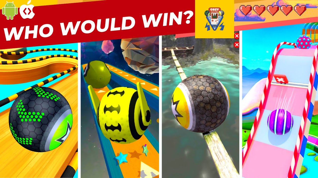 Who Would Win? Going Balls vs Action Balls vs Rollance vs Candy Ball Run