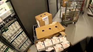 STOCKING UP IN THE DAIRY DEPARTMENT