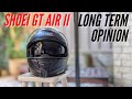 Shoei GT Air II Long Term Opinion