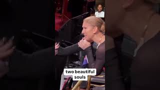 A Heartbreaking Moment: Adele & Celine Dion Break Down in Tears During Emotional Hug #adele #celine