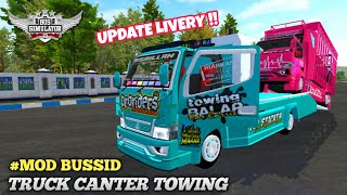 MOD BUSSID TRUCK CANTER TOWING AYAM KAMPUS LIVERY PRORIDERS V2 TERBARU | BUSSID screenshot 5