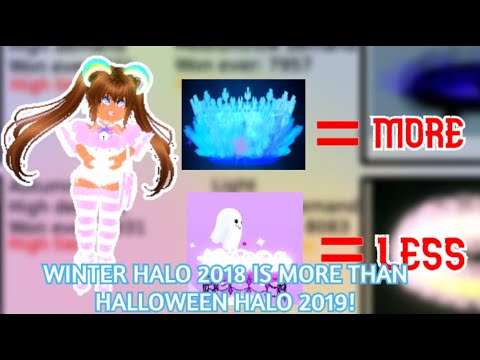 Winter Halo 18 Is More Than The Halloween Halo 19 Proof Royale High Youtube