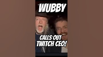 PaymoneyWubby Calls Out Twitch CEO..