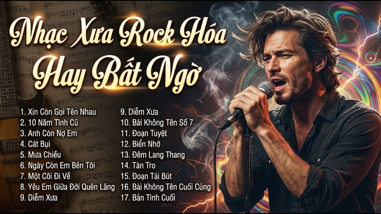 Nhạc Xưa Thay Áo Mới | Nhạc Trữ Tình Rock Hóa | Xin Còn Gọi Tên Nhau, Mưa Chiều