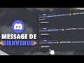 Tuto souhaiter la bienvenue automatiquement sur son serveur discord