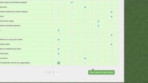 Interest Profiler Video