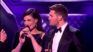 Mel B & Cheryl SNUB Idina Menzel & Michael Buble LIVE #xfac