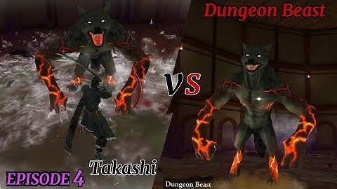 I Defeat The Dungeon Beast | takashi ninja warrior remake ep 4