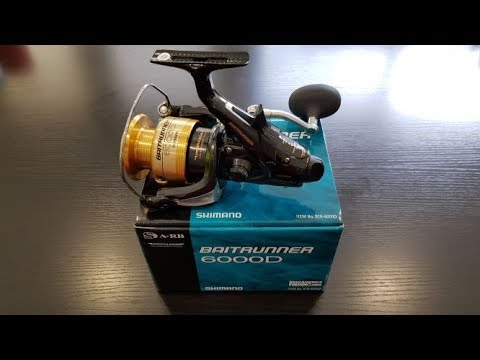 My new SHIMANO 6000 D Baitrunner 