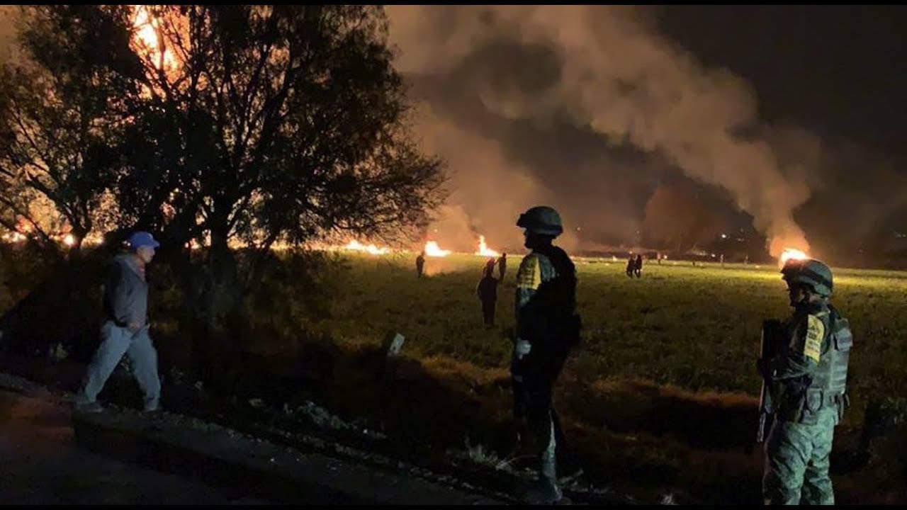 Explosion en hidalgo hoy