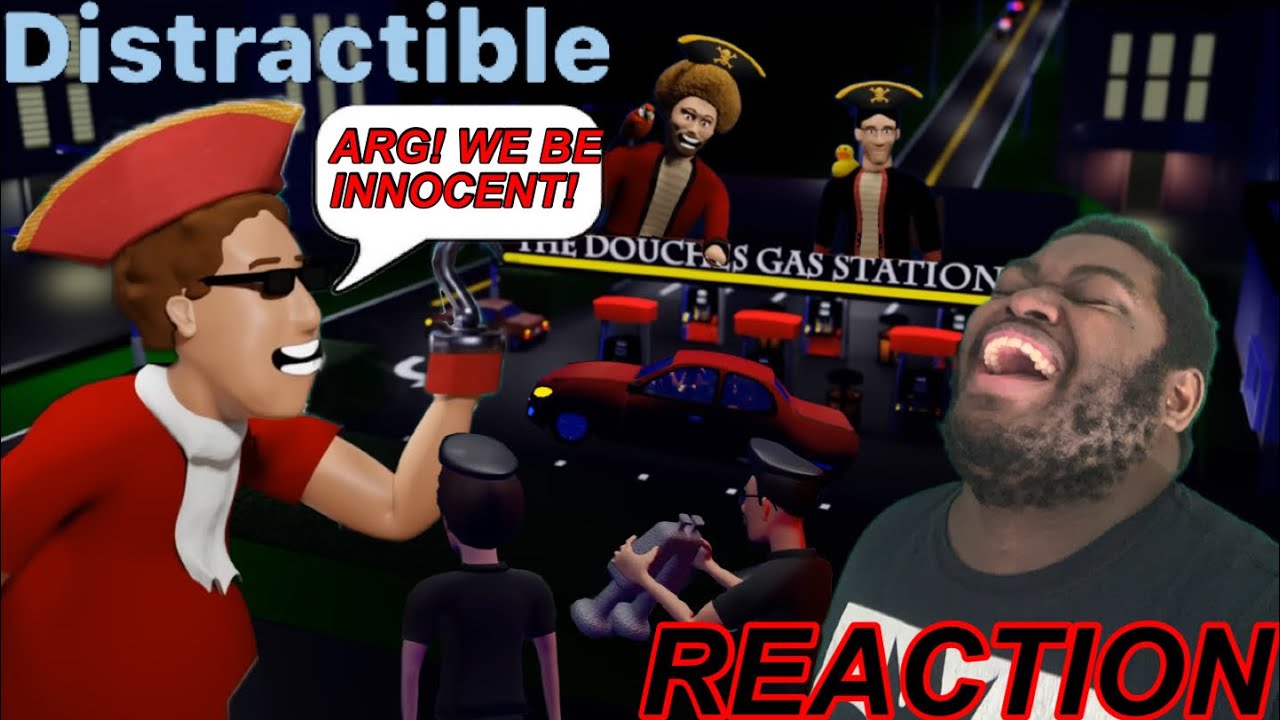 ПИРАТЫ АЗС, ЧАСТЬ 1 И 2! ОТВЛЕКАЮЩАЯ АНИМИРОВАННАЯ РЕАКЦИЯ