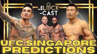 Holloway vs Korean Zombie | UFC Singapore Breakdown & Predictions | The MMA Lock-Cast 222