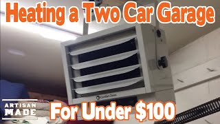 How to Heat a Garage or Workshop for Under $100. The Comfort Zone Industrial Heater: Does it Work?