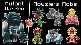 Mutant Warden vs Mowzie's Mobs - Mowzie's Mobs v Mutant Warden -Mutant Warden vs Ferrous Wroughtnaut