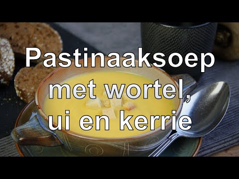 Video: Wortel Romerige Sop Met Pynappel En Kerrie