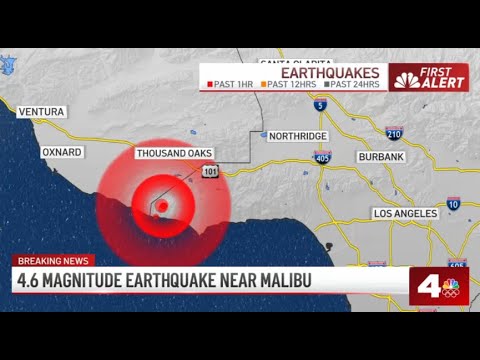 4.6-Magnitude Earthquake Strikes Near Malibu, Rattling Los ...