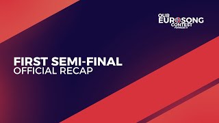 💕🇳🇴 Our EuroSong Contest 9・Recap of the First Semi-Final