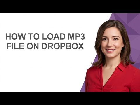 How to Load Mp3 File on Dropbox - AshleyHowTo
