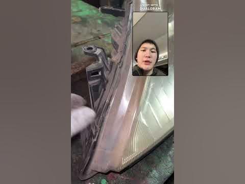 Фара Ниссан тиида - YouTube