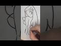 🔥 Classic Pinup Inking Animation Style  #ink #art #drawing