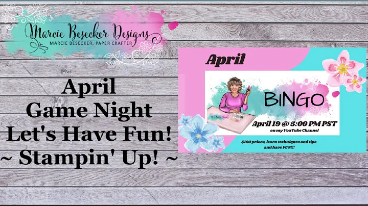 April Game Night - Let's have some Fun!-  Stampin'...
