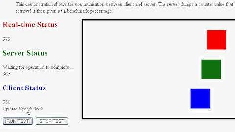 AJAX Server/Client Interaction Demo