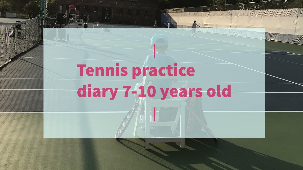 Tennis Practice Diary 4 8 Years 4歳から8歳までのテニス練習成長日記 Youtube