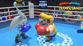 (Games Silver) Boxing Hard Mario &amp; Sonic At The Olympic Games Tokyo 2020 Gameplay *1