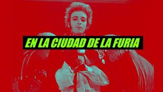 EN LA CIUDAD DE LA FURIA - SODA STEREO - LETRA / LYRIC (VÍDEO: LA FAN N° n)